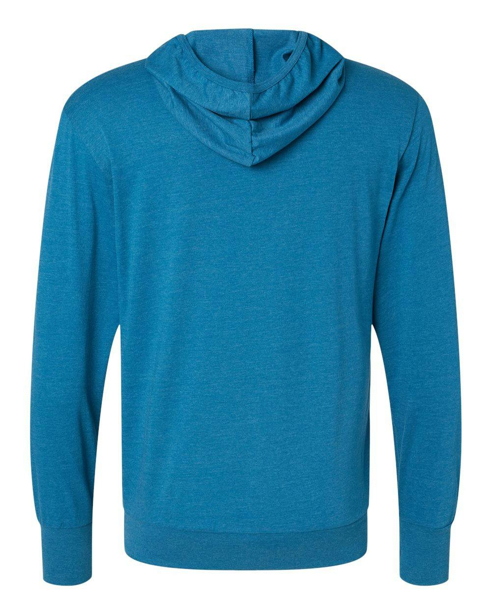 RecycledSoft™ Hooded Long Sleeve T-Shirt [4022]