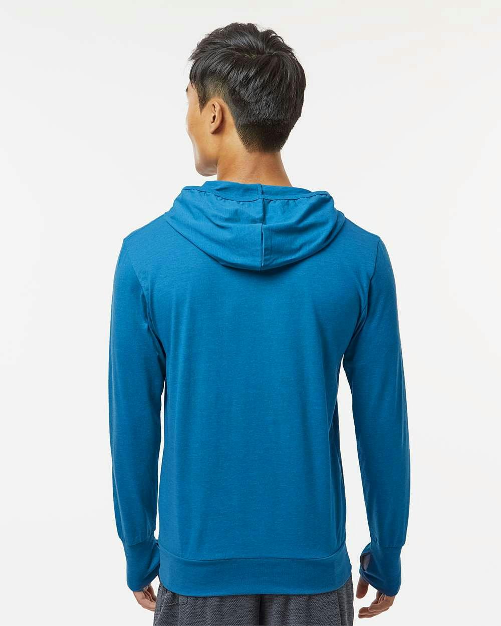 RecycledSoft™ Hooded Long Sleeve T-Shirt [4022]