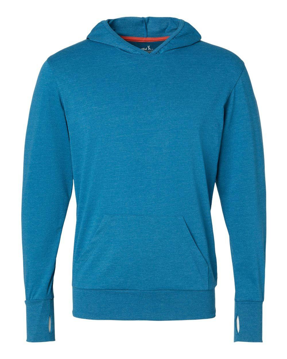 RecycledSoft™ Hooded Long Sleeve T-Shirt [4022]