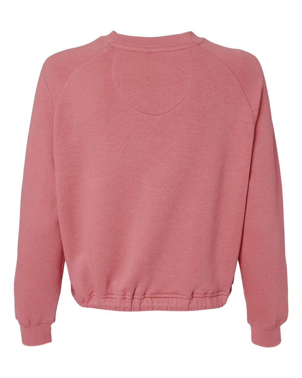 Women's Relaxed 3-End Boxy Fleece Crewneck Sweatshirt [3528]