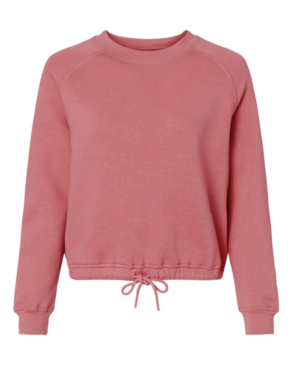 Women's Relaxed 3-End Boxy Fleece Crewneck Sweatshirt [3528]