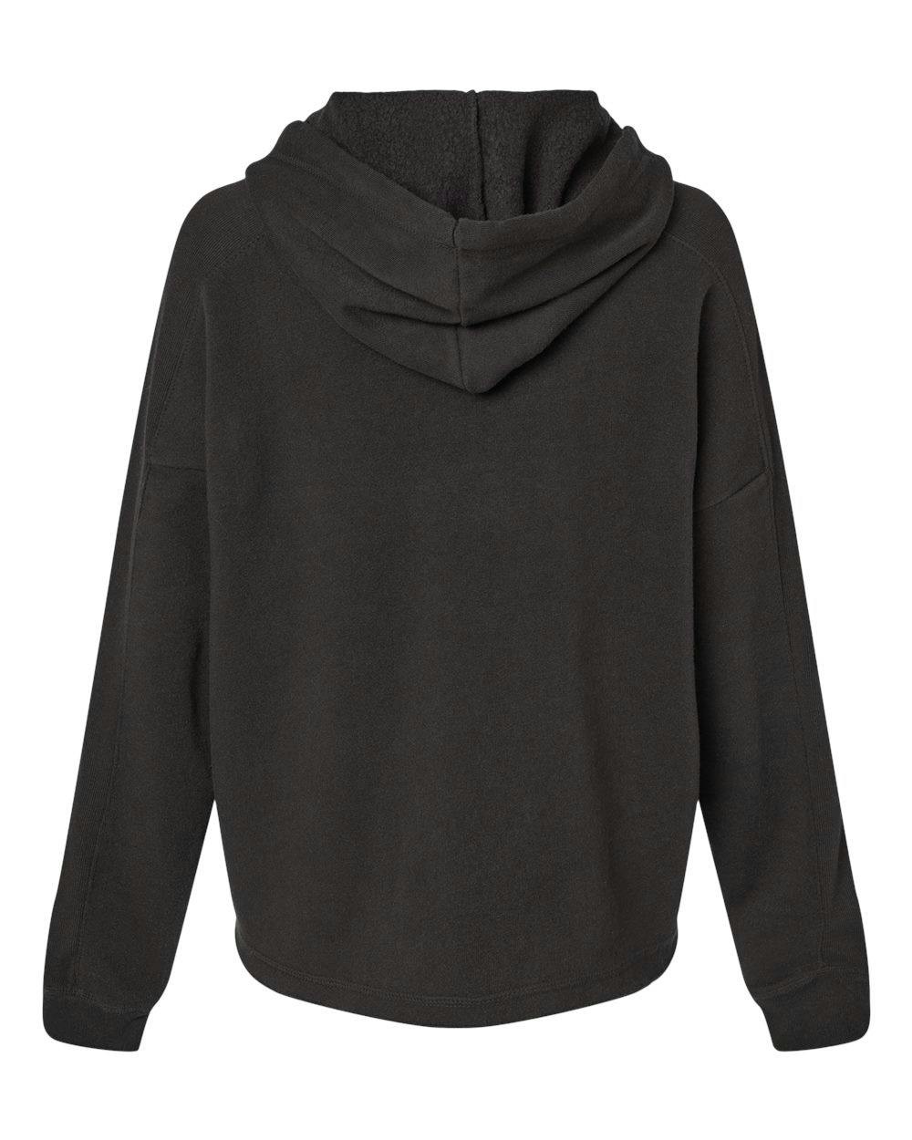 Women's Angel Fleece Crop Hooded Sweatshirt [W23101]