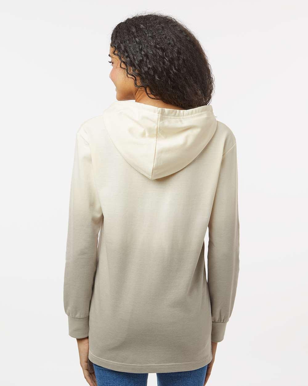 Women's French Terry Ombré Hooded Sweatshirt [W20185]