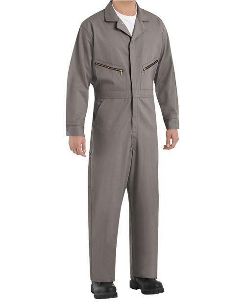 Zip-Front Cotton Coverall - Tall Sizes [CC18T]