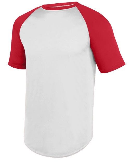 Wicking Short Sleeve Baseball Jersey [1508]