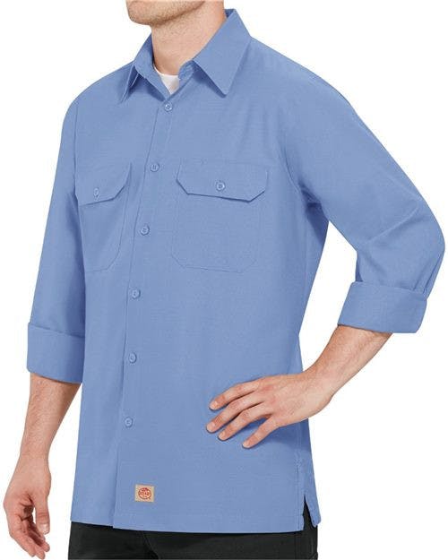 Ripstop Long Sleeve Shirt - Tall Sizes [SY50T]