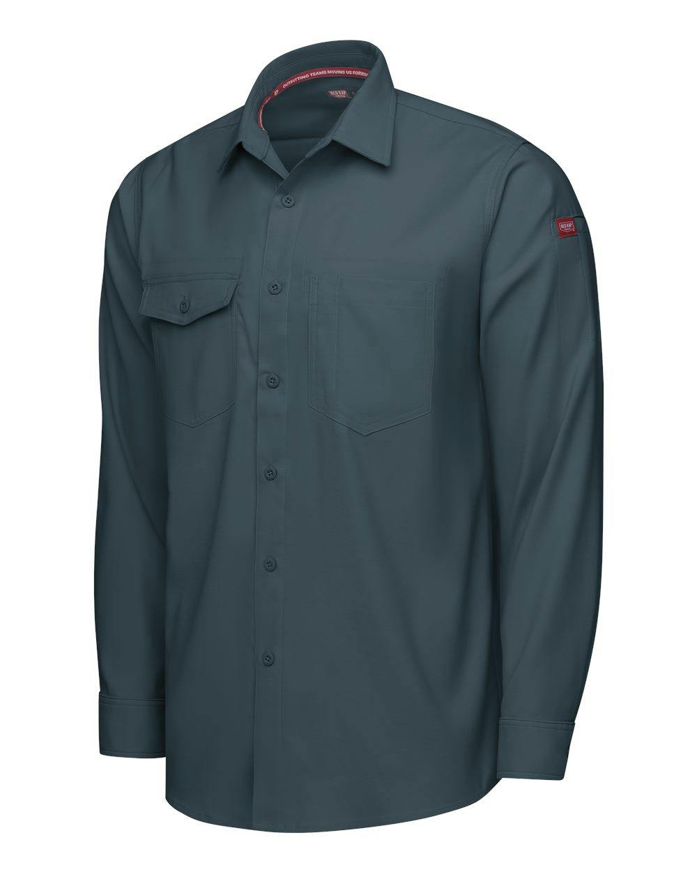 Cooling Long Sleeve Work Shirt - Tall Sizes [TSM4T]