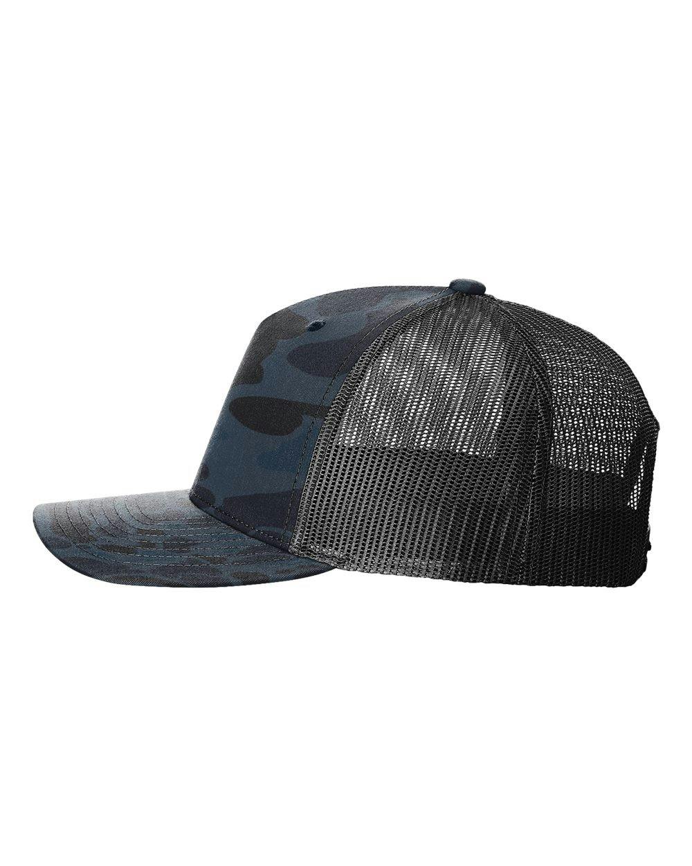 Five-Panel Printed Trucker Cap [112PFP]