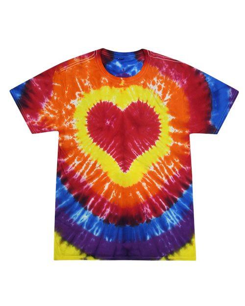 Youth Shapes Tie-Dyed T-Shirt [1150Y]