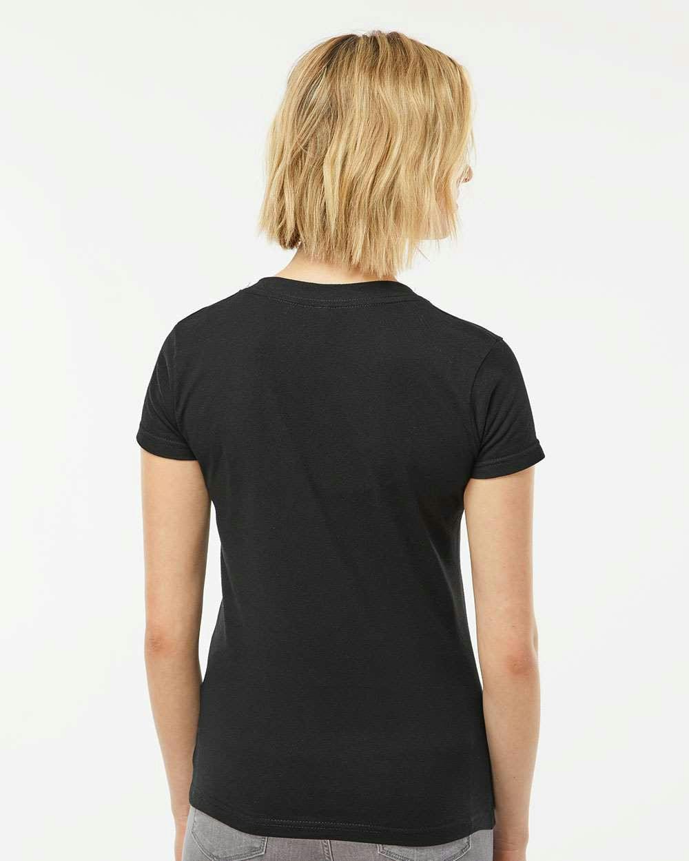 Women's Fine Jersey V-Neck T-Shirt [214]