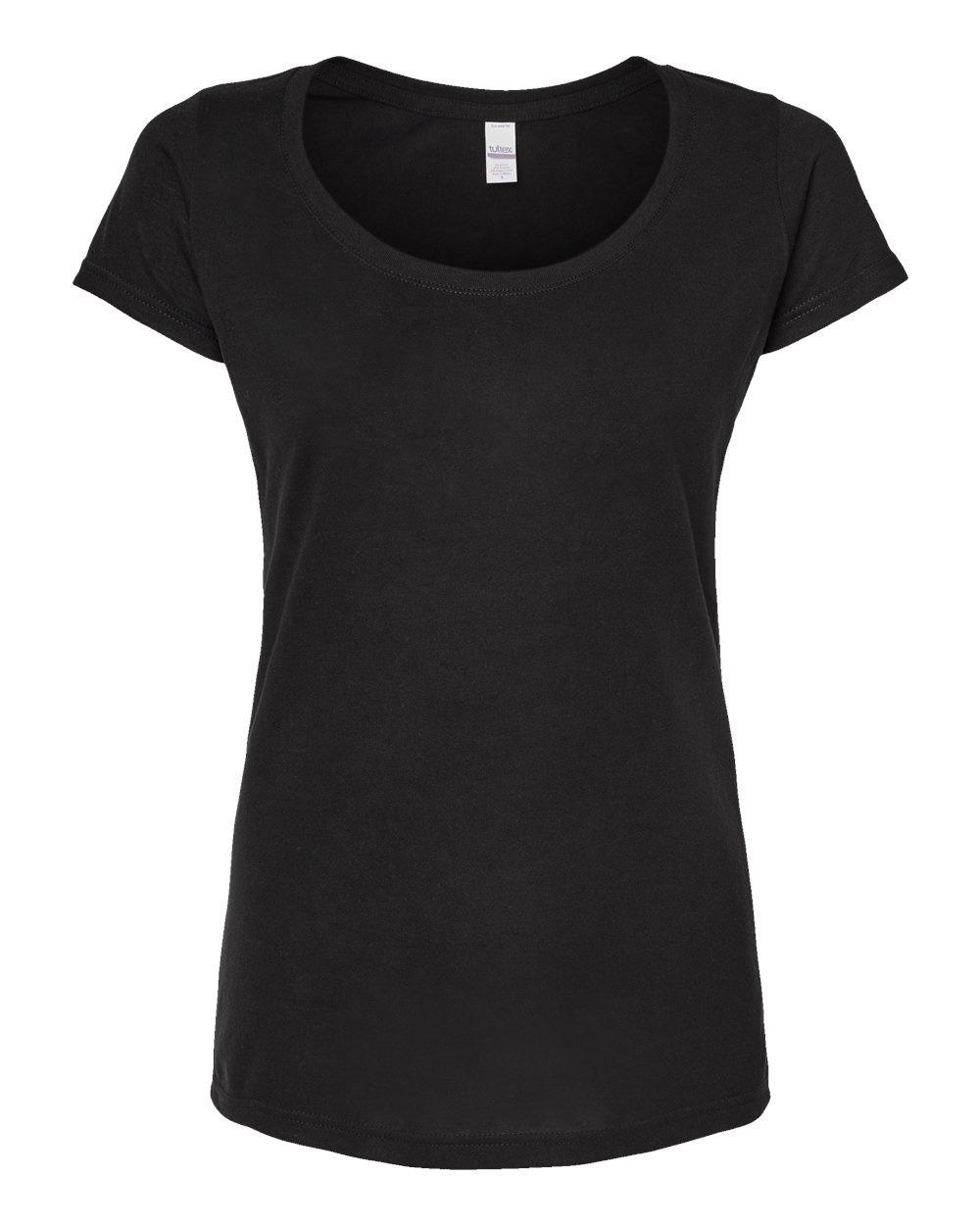 Women's Poly-Rich Scoop Neck T-Shirt [243]