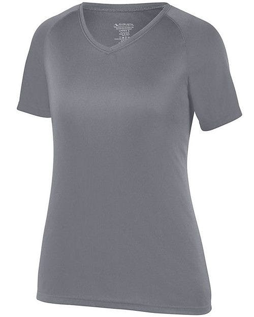 Women's Attain Wicking V-Neck T-Shirt [2792]