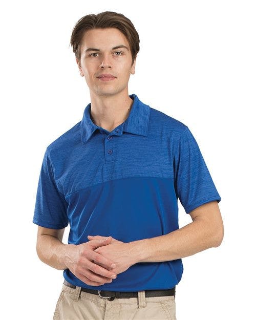 Shadow Tonal Heather Polo [5412]